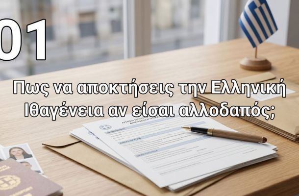 01. Πως να αποκτήσεις την Ελληνική Ιθαγένεια αν είσαι αλλοδαπός;